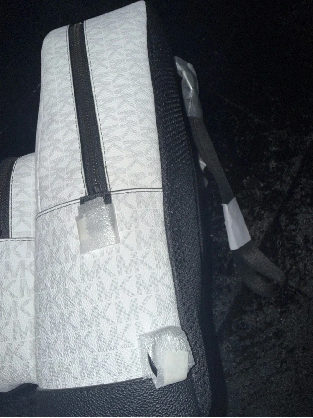 Michael Kors White Logo Crossbody Bag BNWT